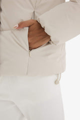 Regular Fit Hooded Zip-Up Puffer Jacket