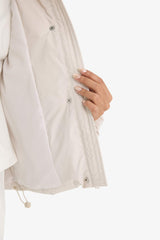 Regular Fit Hooded Zip-Up Puffer Jacket