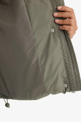 Regular Fit Hooded Zip-Up Puffer Jacket