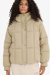 Regular Fit Hooded Zippered Puffer Jacket