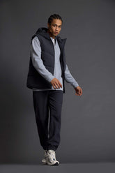 Standard Fit Woven Sports Jogger