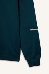 Standard Fit Crew Neck Athletic Sweatshirt