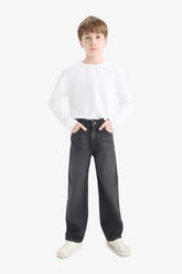 Kids wide leg jeans