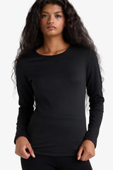 Basic Plain Long Sleeve Top