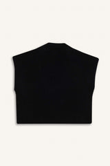 Girl's Oversize Wide Pattern V-Neck Knitted Sweater