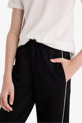 Boys Elastic Waist School Jogger Tracksuit Bottoms