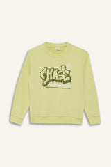 Boys Crew Neck Printed Sweatshirt