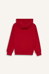 Boys Hooded Printed Sweatshirt