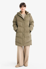 Regular Fit Hooded Zip-Up Parka