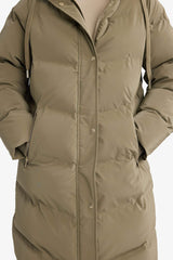 Regular Fit Hooded Zip-Up Parka