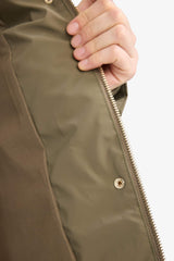 Regular Fit Hooded Zip-Up Parka
