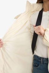 Relax Fit Hooded Zip-Up Puffy Parka