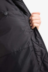 Waterproof parka with relaxed fit and hood