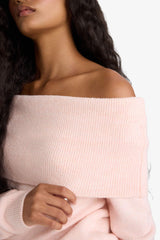 Regular Fit Open Shoulder Knitwear Sweater