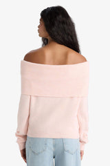 Regular Fit Open Shoulder Knitwear Sweater