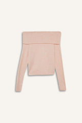 Regular Fit Open Shoulder Knitwear Sweater