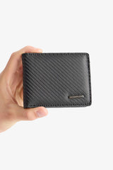 Men Faux Leather Wallet