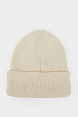 Women's Woven Beanie with Label