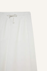 Cool Barrel Fit Wide Leg Sweatpants with Tie Waist