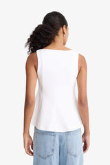 Fitted Square Neck Strappy Blouse