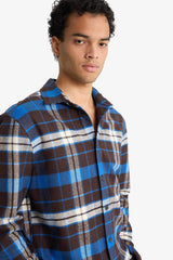 Regular Fit Polo Collar Lumberjack Long Sleeve Shirt