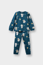 Baby Boy Snoopy Pajama Set Long Sleeve Combed Cotton Top Long Bottoms