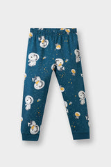 Baby Boy Snoopy Pajama Set Long Sleeve Combed Cotton Top Long Bottoms