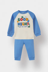 Baby Boy Pajama Set Printed Long Sleeve Top and Long Bottom