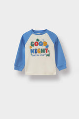 Baby Boy Pajama Set Printed Long Sleeve Top and Long Bottom