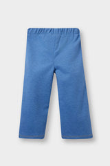 Baby Girl Wide Leg Jean-Look Pants