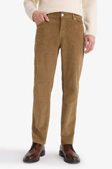 Regular Fit Corduroy Trousers