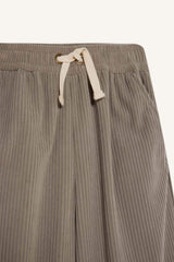 Girls' Wide Leg Pants with Elastic Waistband