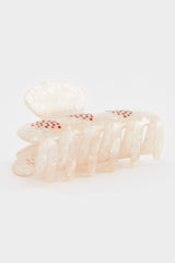 women Heart-shaped Mother-of-Pearl Latch Buckle