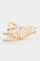 women Mother-of-Pearl Patterned Gold Latch Buckle