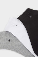 Men's Seamless 3-Pack Bamboo Ankle Socks