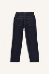 Boys Straight Fit Straight Leg Jean Fleece Lined Trousers