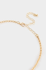 DCEY x DeFacto Women Stone Gold Y Necklace