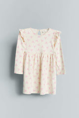 Baby Girl Patterned Long Sleeve Dress