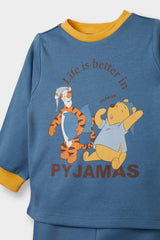 Baby Boy Disney Winnie The Pooh Pajama Set Long Sleeve Top Long Bottom