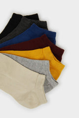 Boys' 7-Pack Cotton Ankle Socks