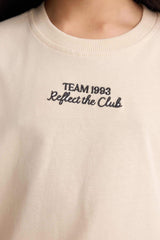 Girls Two-Piece Set: Short-Sleeved Printed T-shirt and Sweatpants