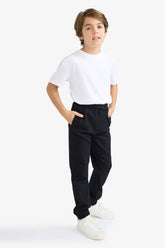 Boys Jogger Fit Gabardine Pants