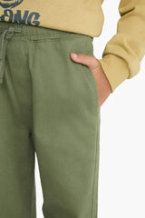 Boys Jogger Fit Gabardine Pants