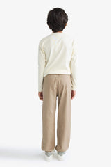 Boys Jogger Fit Gabardine Pants
