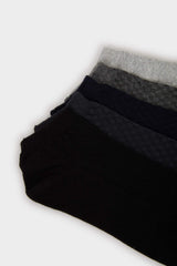 Men 5-Pack Cotton Ankle Socks