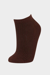 Women 5-Pack Cotton Ankle Socks