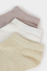 Women 3-Pack Cotton Ankle Socks