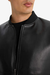 Regular Fit Faux Leather Jacket
