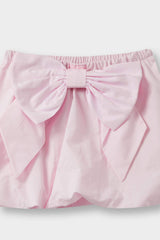 Baby Girl Poplin Bow Balloon Skirt