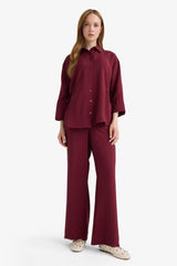 Straight Fit Straight Leg Pants